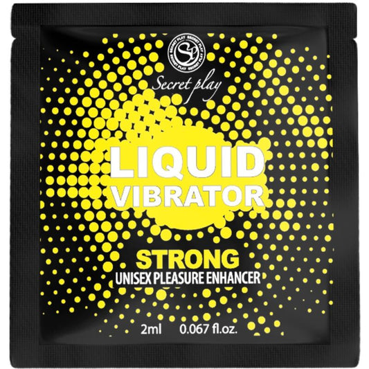 SECRETPLAY - JEDNORAZOWY WIBRATOR PŁYNNY MOCNY 2 ML