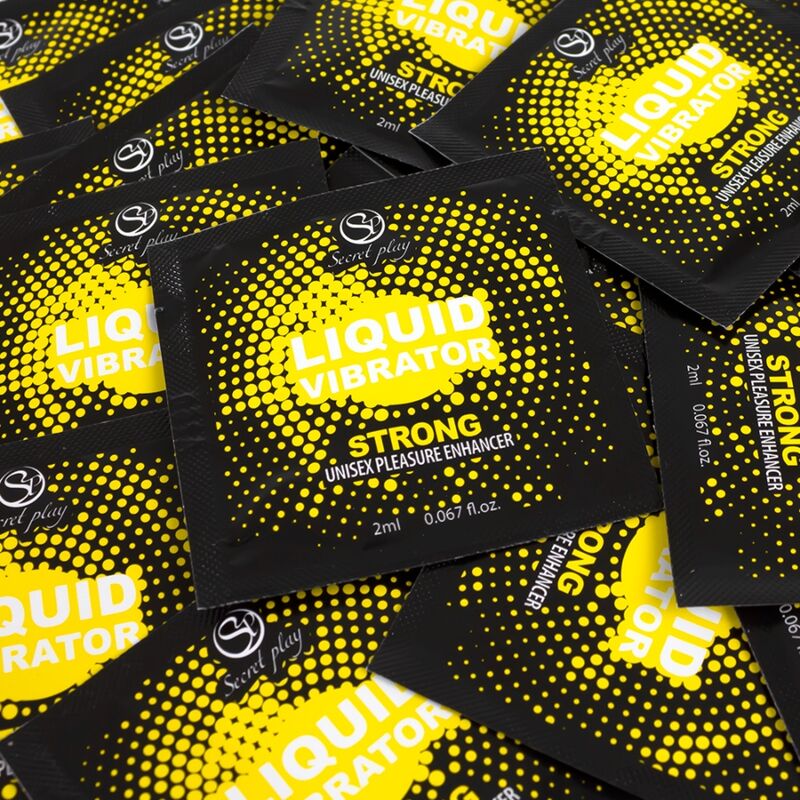 SECRETPLAY - JEDNORAZOWY WIBRATOR PŁYNNY MOCNY 2 ML