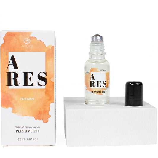 SECRETPLAY - ARES NATURALNE PERFUMY FEROMONY W OLEJKU DLA MĘŻCZYZN 20 ML