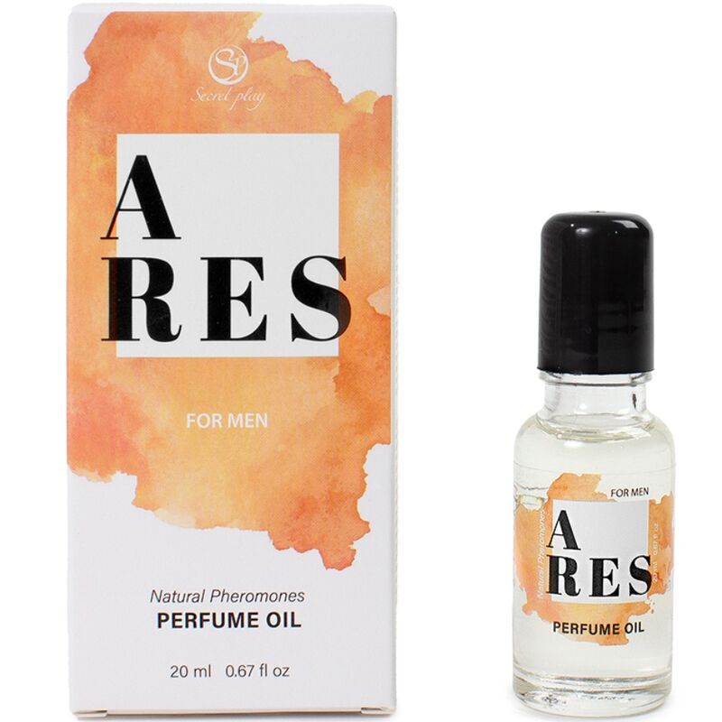 SECRETPLAY - ARES NATURALNE PERFUMY FEROMONY W OLEJKU DLA MĘŻCZYZN 20 ML