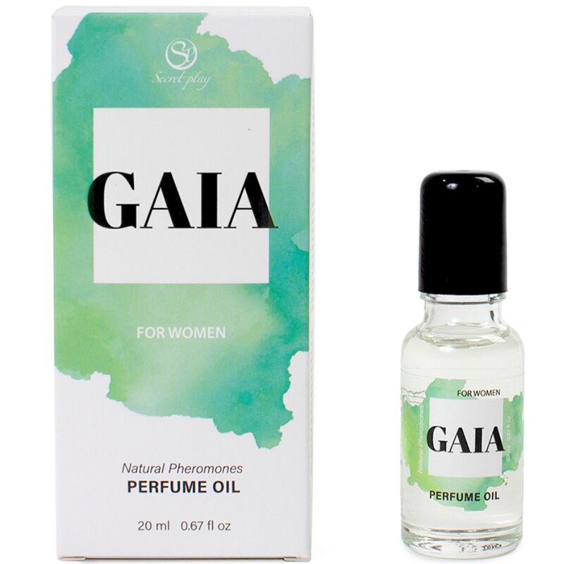 SECRETPLAY - GAIA NATURALNE PERFUMY FEROMONY W OLEJKU DLA KOBIET 20 ML