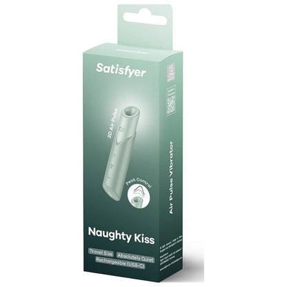SATISFYER - NAUGHTY KISS WAVE STYMULATOR ŁECHTACZKI AQUAMARINE