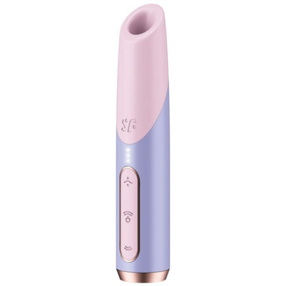 SATISFYER - STYMULATOR ŁECHTACZKI BOLD KISS WAVE RÓŻOWY / FIOLETOWY