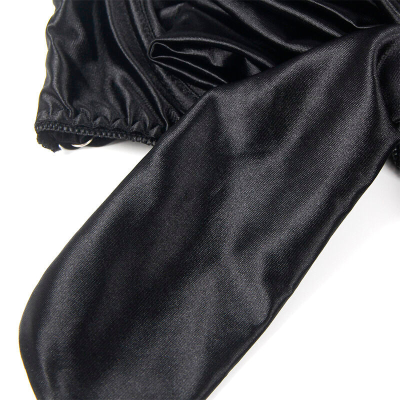 SUBBLIME - 955199 KOMPLET BIUSTONOSZA Z REGULOWANĄ CZARNĄ KOKARDKĄ S/M