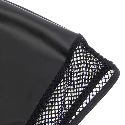 SUBBLIME - 955472 SUKIENKA Z WIĄZANIEM HALTER I PRZEŹROCZYSTOŚCIAMI CZARNA S/M