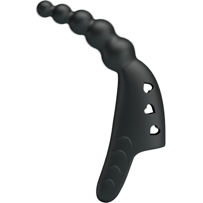 PRETTY LOVE - JORDIN FINGER WIBRATOR 10 WIBRACJI CZARNY