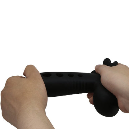 PRETTY LOVE - RĘKAW NA PENISA W KSZTAŁCIE ŻURAWI Z PODUSZKĄ POWIETRZNĄ CZARNY