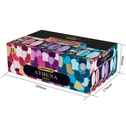 PRETTY LOVE - ATHENA EROS PAKIET 15 RÓŻNYCH MĘSKICH MASTURBATORÓW