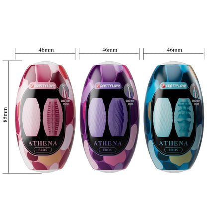 PRETTY LOVE - ATHENA EROS PAKIET 15 RÓŻNYCH MĘSKICH MASTURBATORÓW