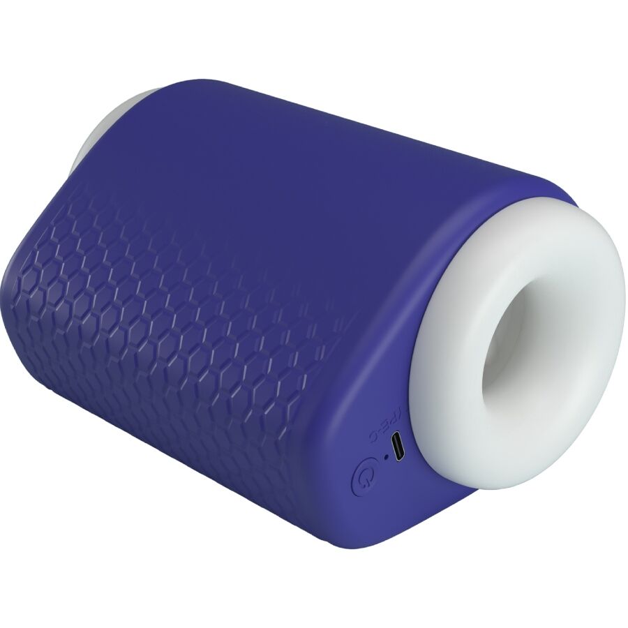 PRETTY LOVE - DJ LADY MĘSKI MASTURBATOR Z WIBRACJĄ 5 USTAWIEŃ FIOLETOWY