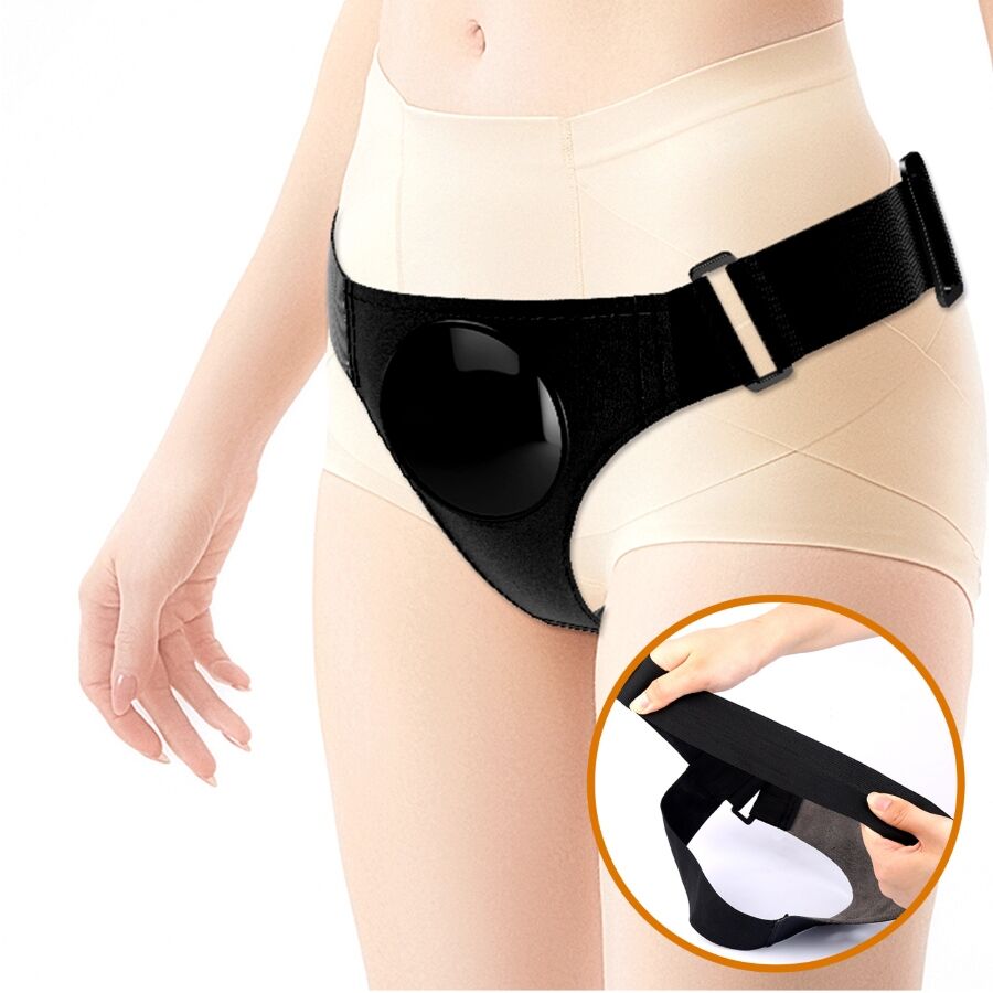 PRETTY LOVE - UNIWERSALNE SZELKI Z WIBRACYJNYM I STRAŻĄCYM DILDO 15,5 CM MULATO