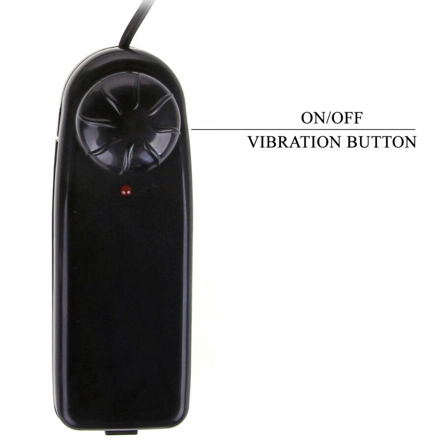 PRETTY LOVE - UNIWERSALNE SZELKI Z WIBRACYJNYM I STRAŻĄCYM DILDO 15,5 CM MULATO