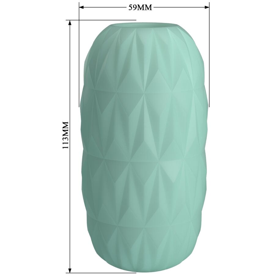 PPRETTY LOVE - ATHENA ALICE MĘSKI MASTURBATOR TURKUSOWY