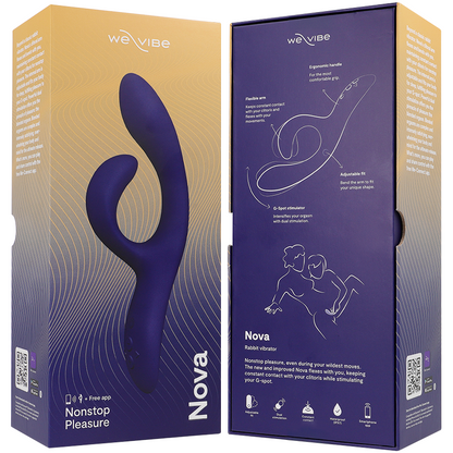 WE-VIBE - NOVA 3 WIBRATOR KRÓLIK W KOLORZE NIEBIESKIM