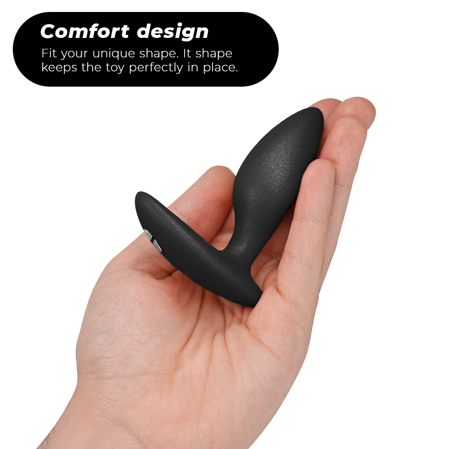 WE-VIBE - VECTOR+ CZARNY MASAŻER PROSTATY