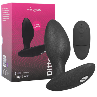 WE-VIBE - VECTOR+ CZARNY MASAŻER PROSTATY