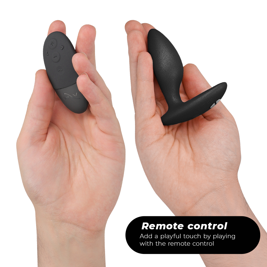 WE-VIBE - VECTOR+ CZARNY MASAŻER PROSTATY