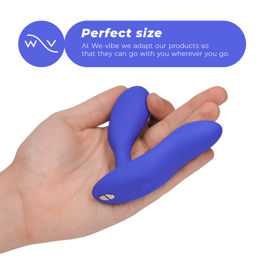 WE-VIBE - VECTOR+ NIEBIESKI MASAŻER PROSTATY