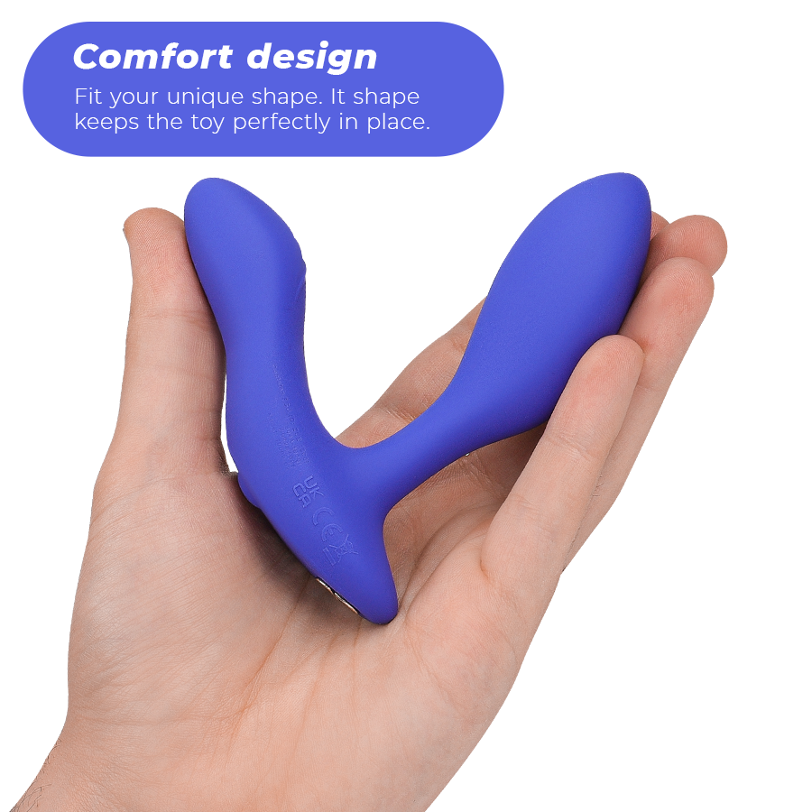 WE-VIBE - VECTOR+ NIEBIESKI MASAŻER PROSTATY