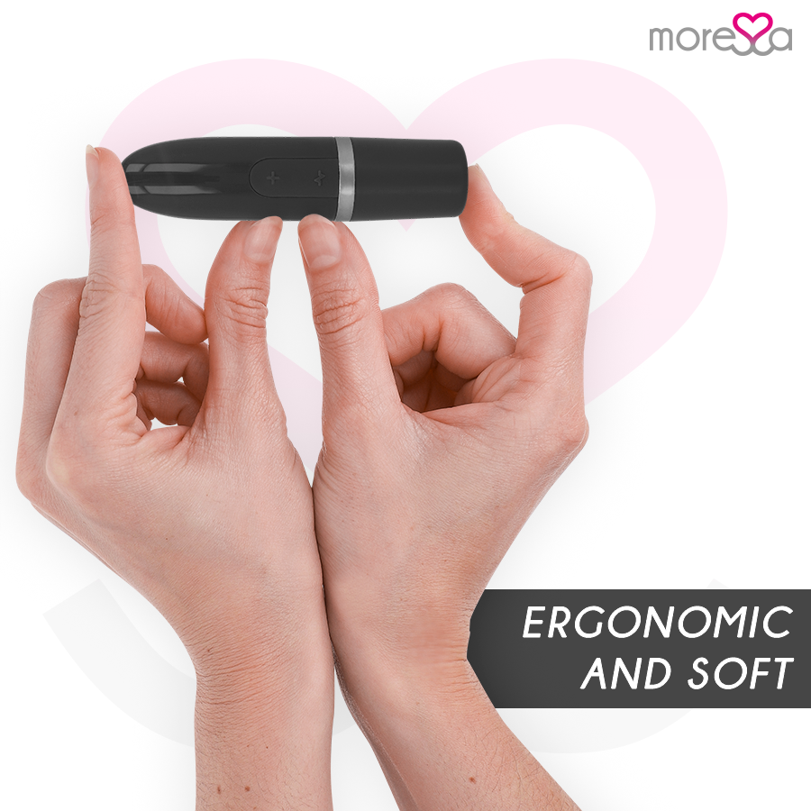 MORESSA - IVY WIBRATOR-STYMULATOR PODRÓŻNY CZARNY