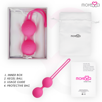 MORESSA - OSIAN TWO PREMIUM SILICONE PINK