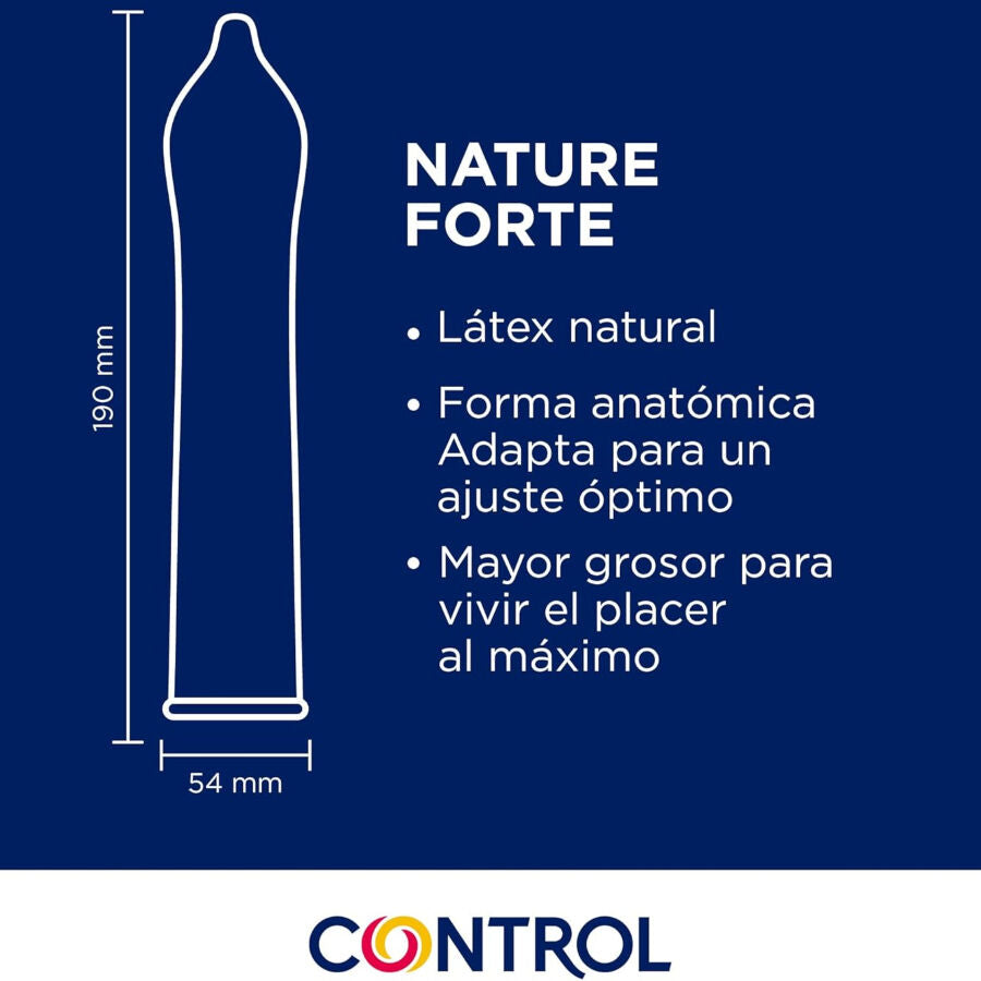 CONTROL - PREZERWATYWY NATURE FORTE 144 SZTUKI