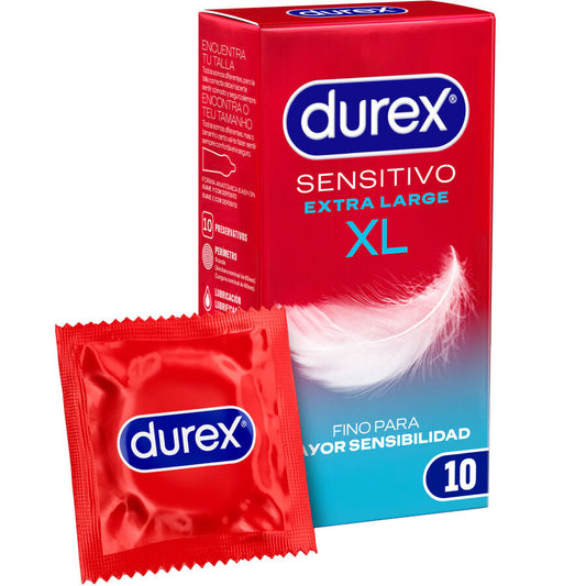 DUREX - SENSITIVE XL PREZERWATYWY 10 SZTUK