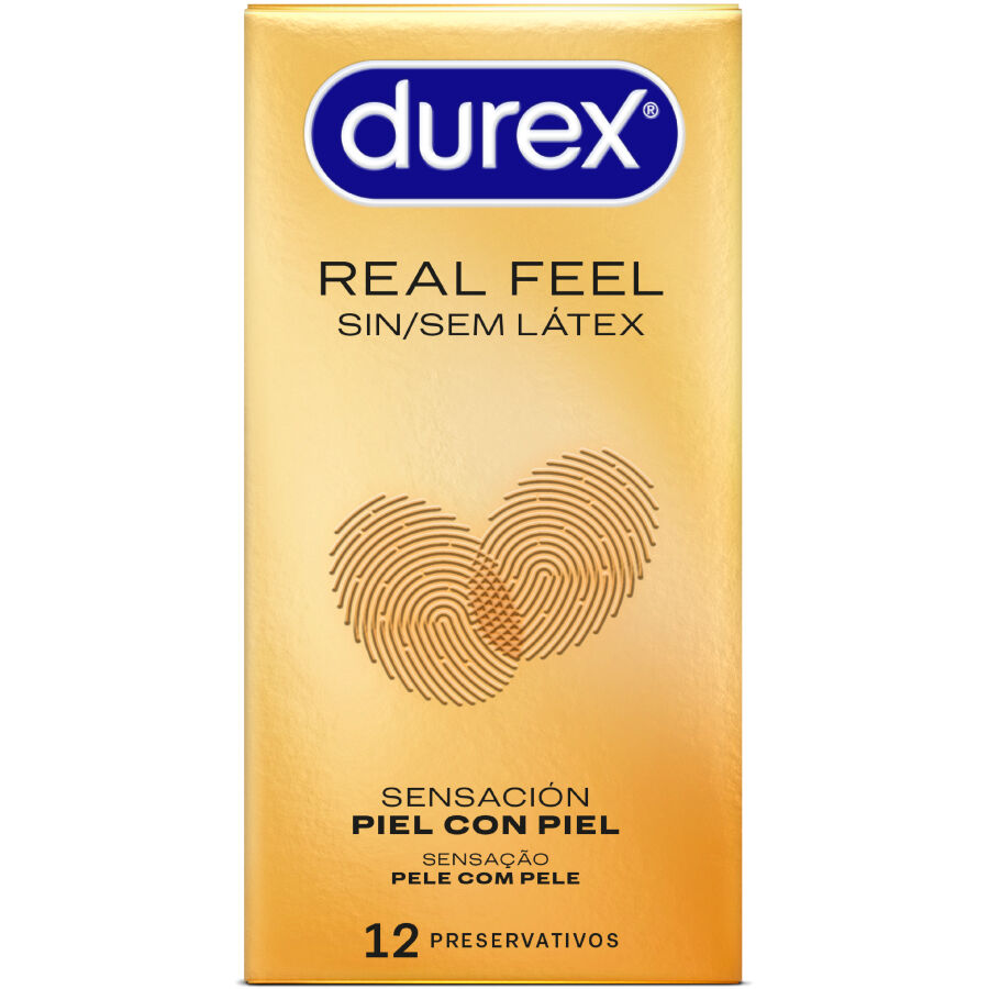 DUREX - PREZERWATYWY REAL FEEL BEZ LATEKSU 12 SZTUK