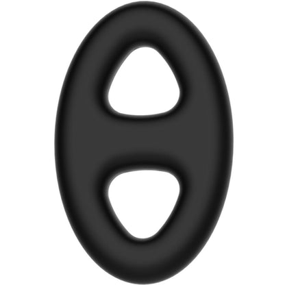 CRAZY BULL - PODWÓJNY OWALNY PIERŚCIEŃ SILIKONOWY