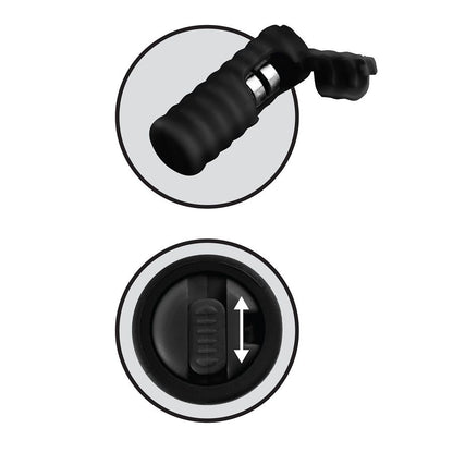 FETISH FANTASY LIMITOWANA EDYCJA - WIBRACYJNE SILIKONOWE FALE STYMULUJĄCE SUTKI