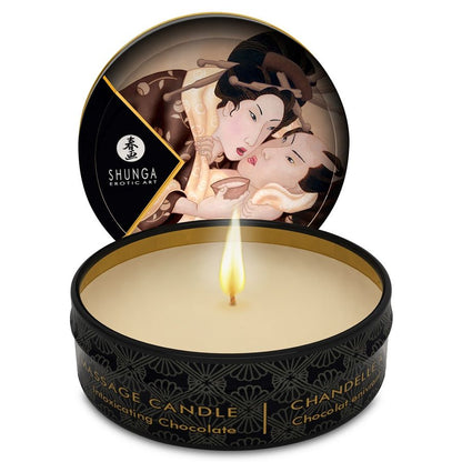 SHUNGA - MINI CARESS BY CANDELIGHT CZEKOLADOWA ŚWIECA DO MASAŻU 30 ML
