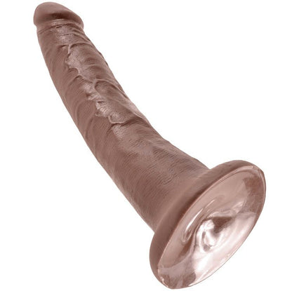KING COCK - 7 DILDO CZEKOLADOWE 17,8 CM