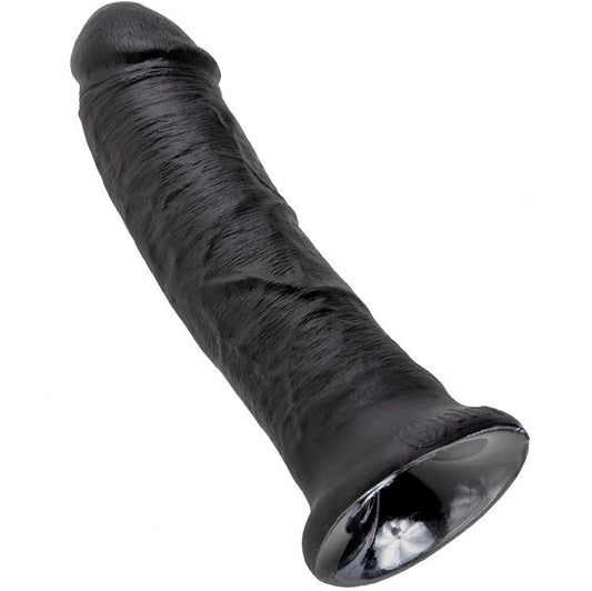KING COCK - 8 DILDO CZARNY 20,3 CM