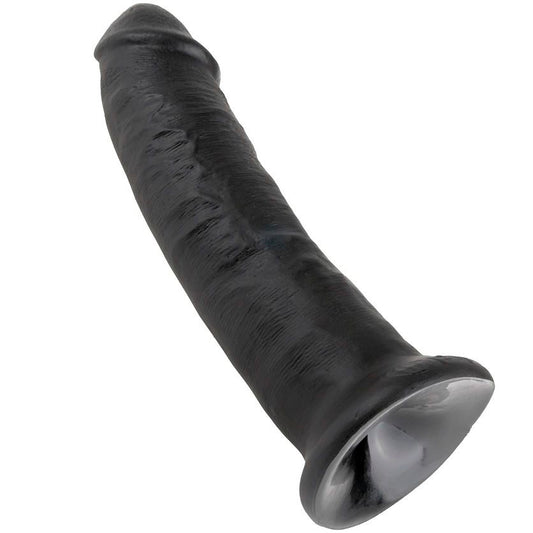 KRÓLEWSKI KUTAS - 9 DILDO CZARNY 22,9 CM