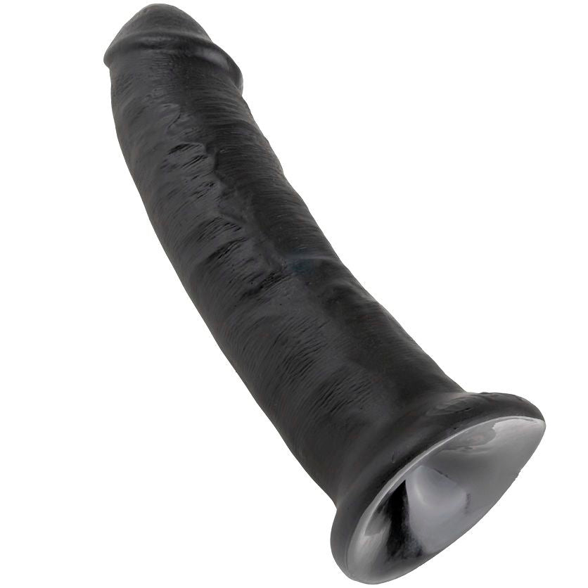 KRÓLEWSKI KUTAS - 9 DILDO CZARNY 22,9 CM