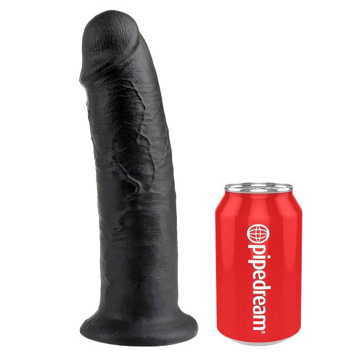 KING COCK - 10 DILDO CZARNY 25 CM