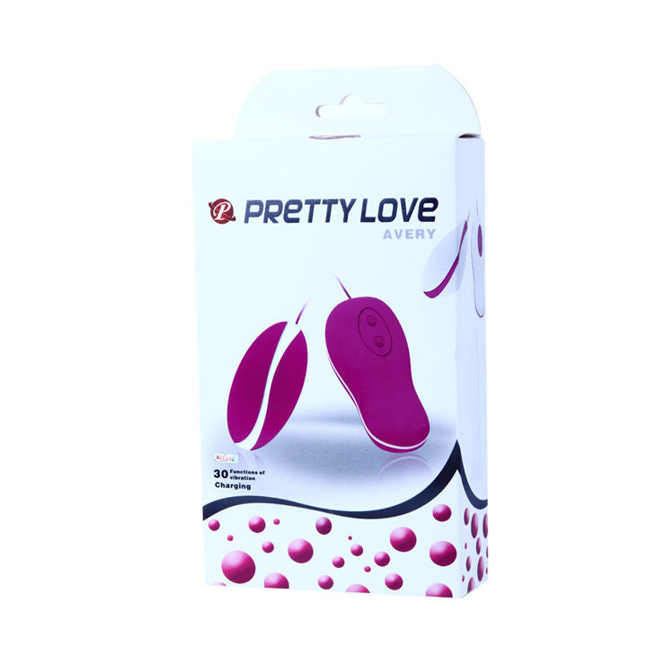 PRETTY LOVE - FLIRTUJĄCE WIBRACYJNE JAJKO Z PILOTEM AVERY