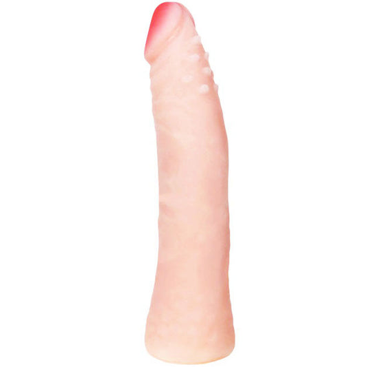 BAILE - REALISTYCZNY SILIKONOWY DILDO W DOTYKU SKÓRY 19 CM LOSOWY KOLOR PUDEŁKA