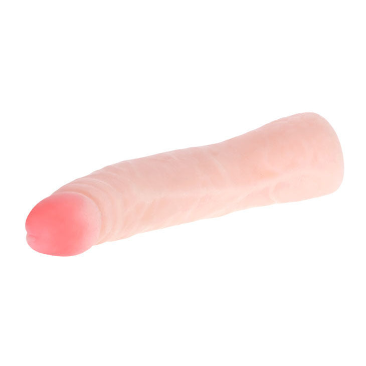BAILE - REALISTYCZNY SILIKONOWY DILDO W DOTYKU SKÓRY 19 CM LOSOWY KOLOR PUDEŁKA