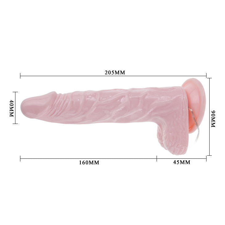 BAILE - SUPER ROTA DONG REALISTYCZNY DILDO 20,5 CM 
