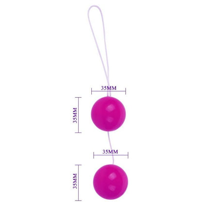 BAILE - TWINS BALLS LILAC CHIŃSKIE KULKI UNISEX