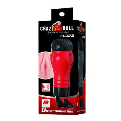 CRAZY BULL - FLORA VAGINA Z PODSTAWĄ MASTURBATORA GŁOSOWEGO