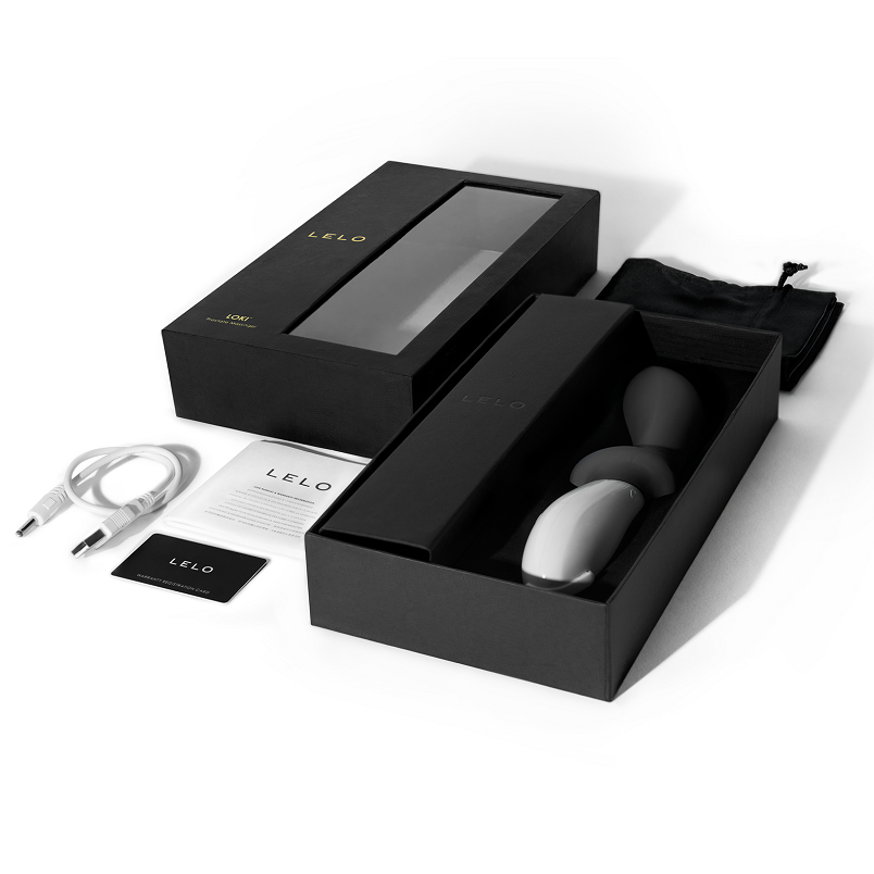 LELO - LOKI BLACK WIBRATOR PROSTATYCZNY