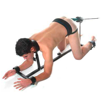 METAL HARD - WIĘZIENNY BDSM Z AKCESORIUM DO PENETRACJI