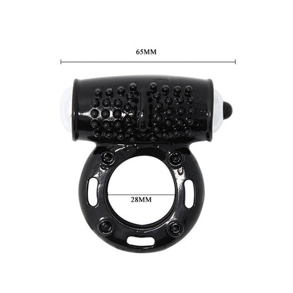 BAILE - PIERŚCIEŃ WIBRACYJNY POWER RING 10V