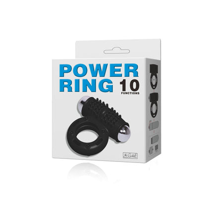 BAILE - PIERŚCIEŃ WIBRACYJNY POWER RING 10V