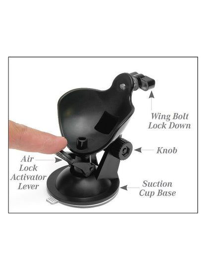 EXTREME TOYZ - PDX MEGA BATOR USB MĘSKI MASTURBATOR ANO BLACK