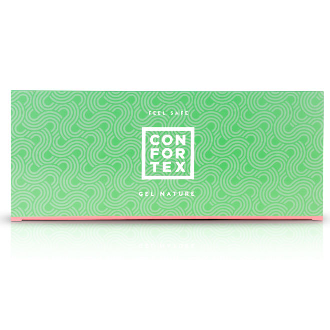 CONFORTEX - ŚRODEK LUBRYKUJĄCY JEDNORAZOWA DAWKA 6 ML PUDEŁKO/TOREBKA 100 SZTUK