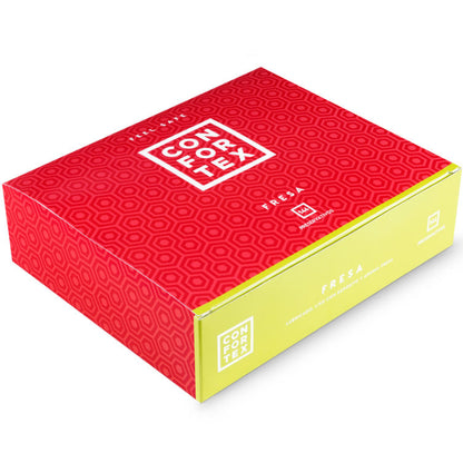 CONFORTEX - PREZERWATYWA TRUSKAWKOWA 144 SZTUKI