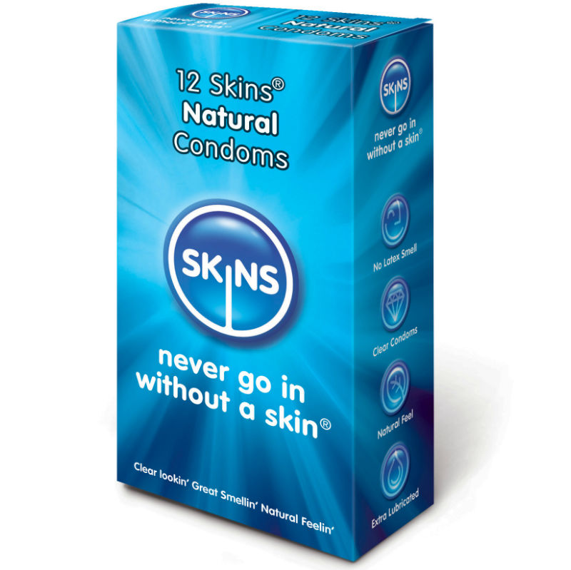 SKINS - PREZERWATYWY NATURALNE OPAKOWANIE 12